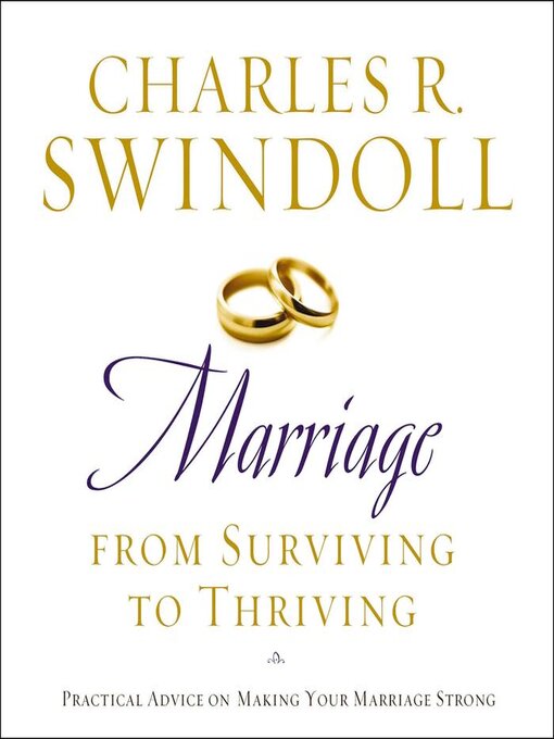 Title details for Marriage by Charles R. Swindoll - Available
